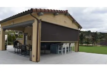 Motorized Patio Screen