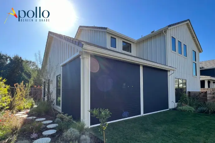 Porch Shades in Davis